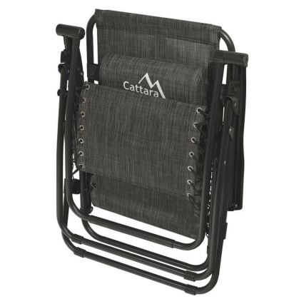 Taitettava säädettävä tuoli antrasiitti