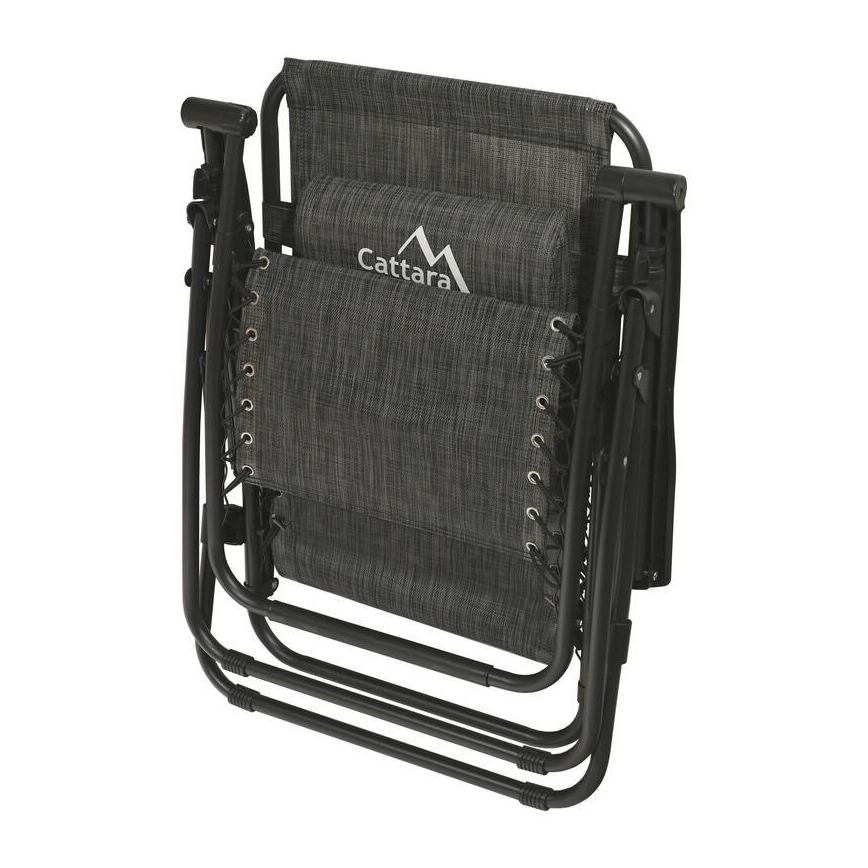 Taitettava säädettävä tuoli antrasiitti