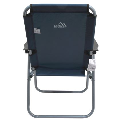 Taitettava sininen retkituoli