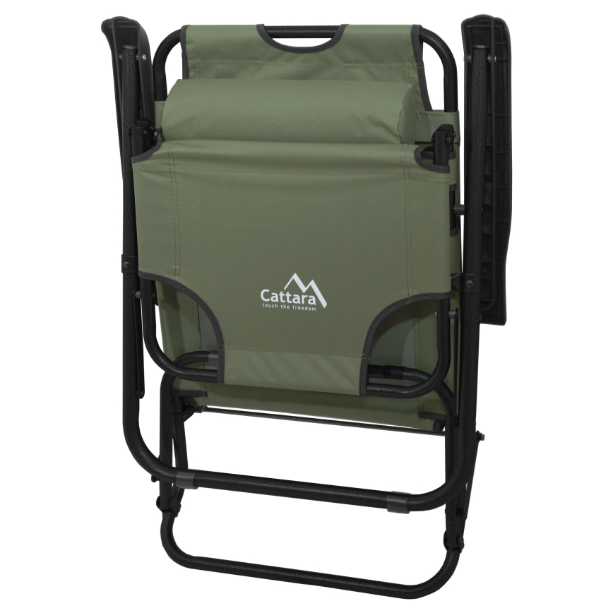 Taittuva säädettävä tuoli vihreä/musta