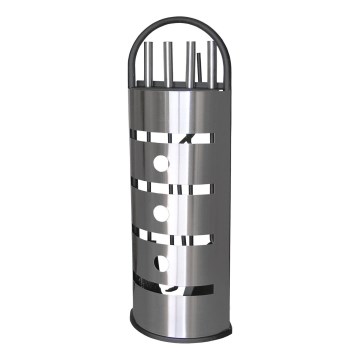 Takkatyökalut 5 kpl kiiltävä kromi