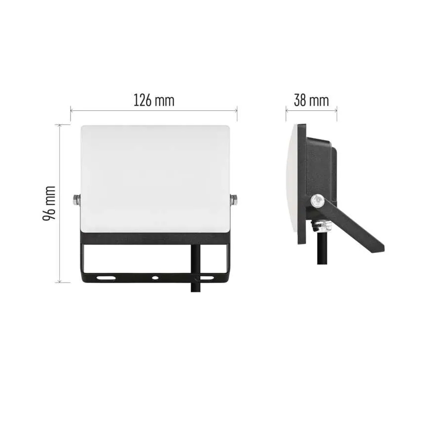 TAMBO EVO LED-valonheitin 20W/230V 4000K IP65 musta
