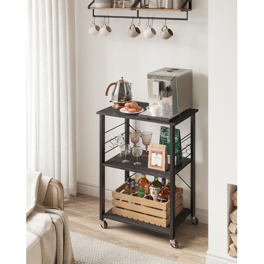 Tarjoilupöytä MARGE, musta