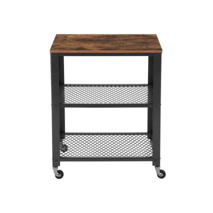 Tarjoilupöytä MARGE ruskea/musta