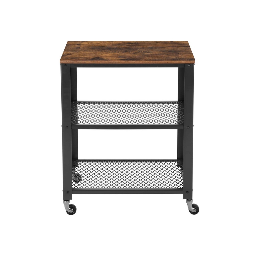 Tarjoilupöytä MARGE ruskea/musta