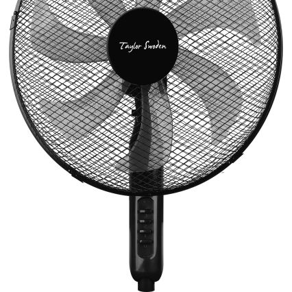 Taylor Swoden - Jalustatuuletin 50W/230V 122 cm musta