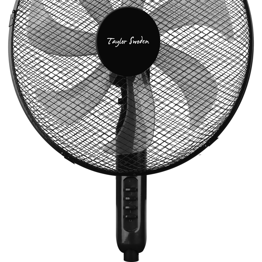 Taylor Swoden - Jalustatuuletin 50W/230V 122 cm musta