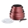 Tefal - 10-osainen astiasetti INGENIO DAILY CHEF kuparinvärinen