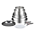 Tefal - 13-osainen INGENIO PREFERENCE ON -ruokasarja ruostumatonta terästä
