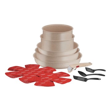 Tefal - 17-osainen INGENIO DELIGHT -kattilasetti