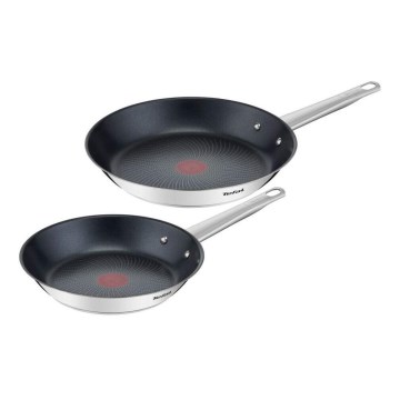 Tefal - 2-osainen paistinpannusetti COOK EAT 24/28 cm