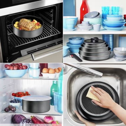 Tefal - 4-osainen astiasarja INGENIO XL FORCE
