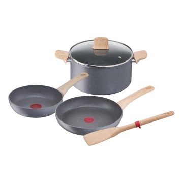 Tefal - 5-osainen astiasarja NATURAL FORCE