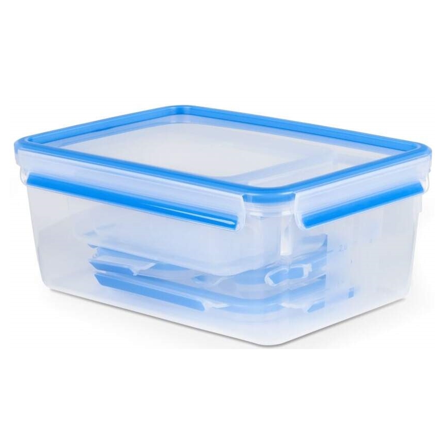 Tefal - 5-osainen MASTER SEAL FRESH -ruokasäilytyssarja, sininen