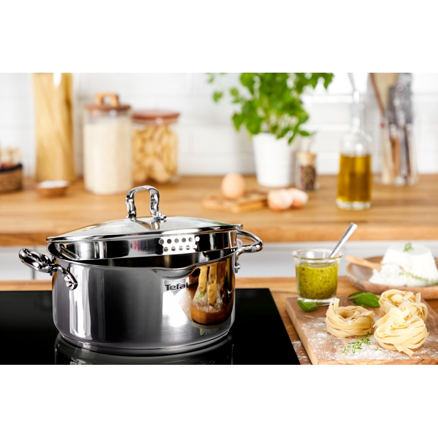 Tefal - 8-osainen astiasetti DUETTO+