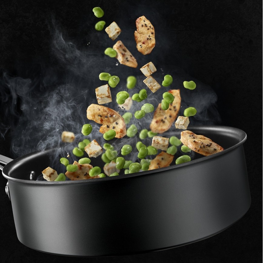 Tefal - ACCESS syvä paistinpannu 24 cm kannella
