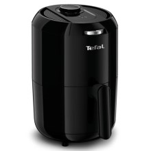 Tefal - Air Fryer 1,6 l EASY FRY COMPACT 1030W/230V musta