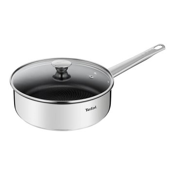 Tefal - COOK EAT 24 cm syvä paistinpannu kannella