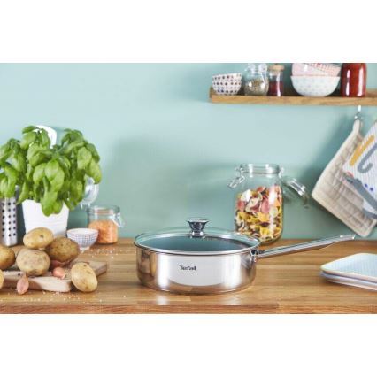 Tefal - COOK EAT 24 cm syvä paistinpannu kannella