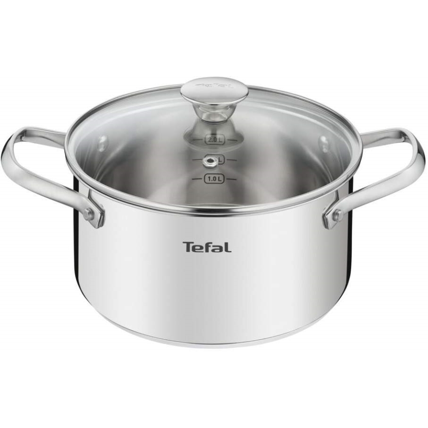 Tefal - 9-osainen ruoanlaittosarja COOK EAT ruostumatonta terästä