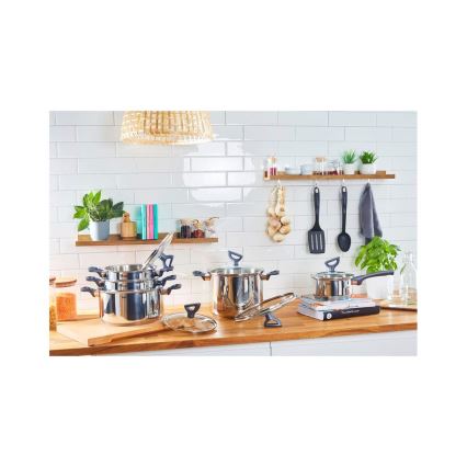 Tefal - 10-osainen ruoanlaittosarja DAILY COOK ruostumatonta terästä