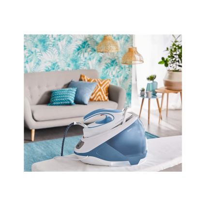Tefal - Höyrygeneraattori EXPRESS PROTECT 2800W/230V sininen