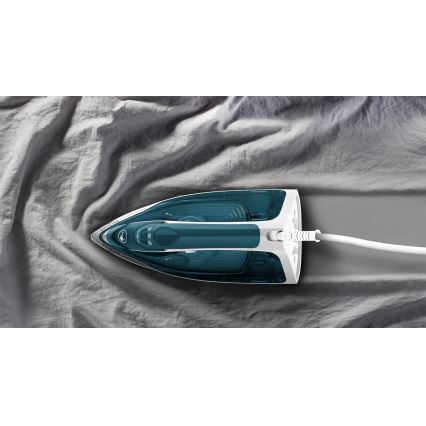 Tefal - Höyryrauta EXPRESS STEAM 2400W/230V turkoosi