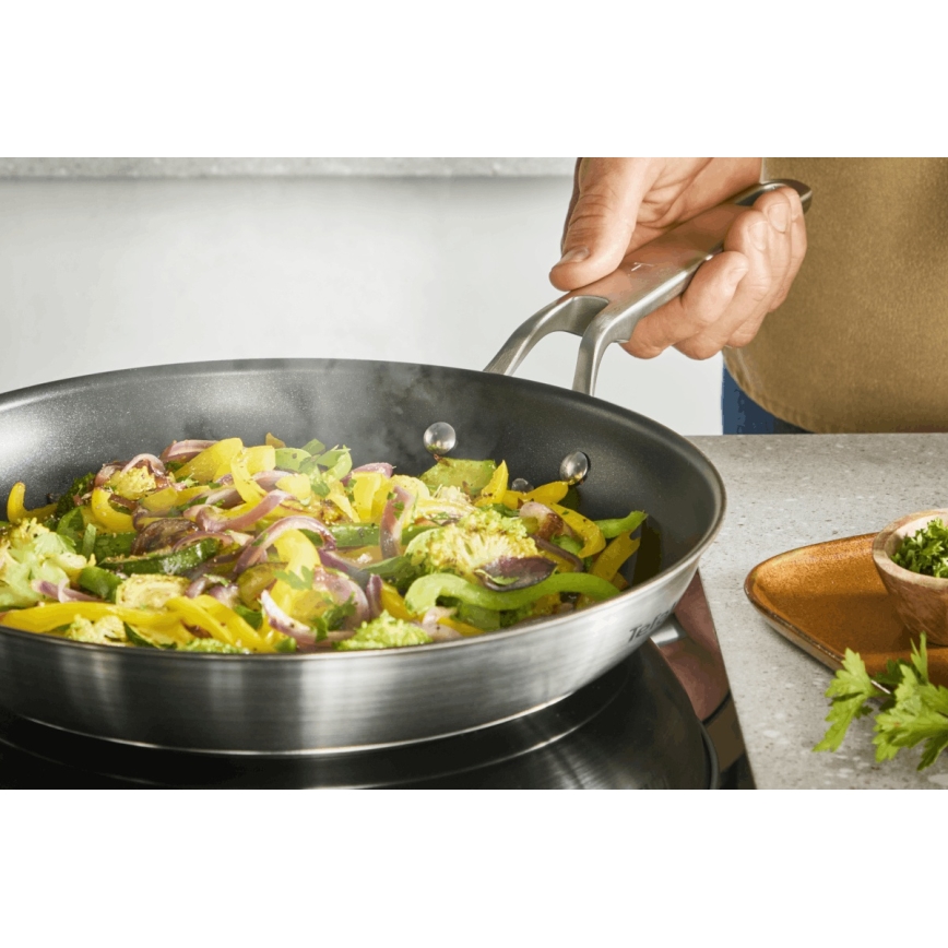 Tefal - EXTREME 28 cm paistinpannu, ruostumaton teräs