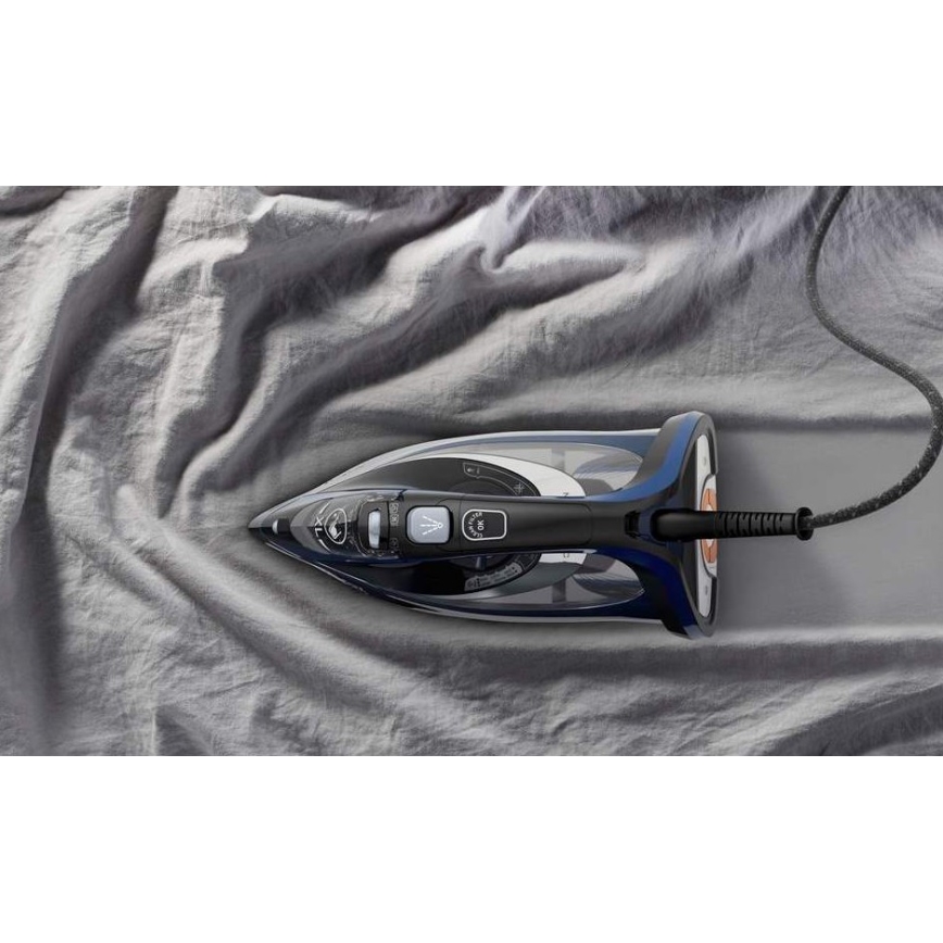 Tefal - Höyrysilitysrauta ULTIMATE PURE 3200W/230V sininen