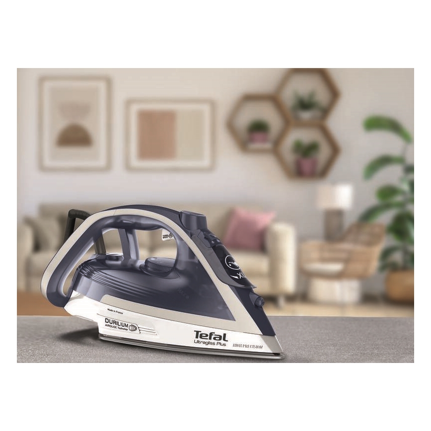 Tefal - Höyrysilitysrauta ULTRAGLISS PLUS 2800W/230V sininen