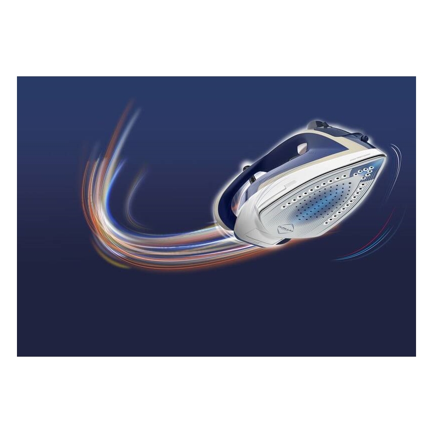 Tefal - Höyrysilitysrauta ULTRAGLISS PLUS 2800W/230V sininen