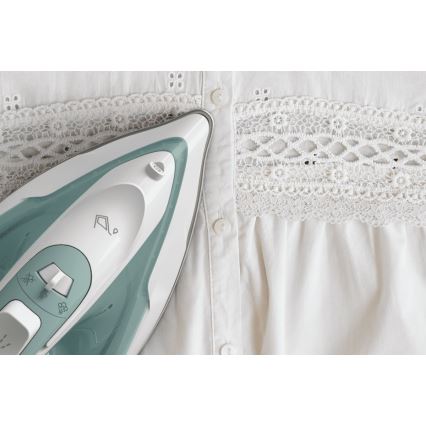 Tefal - Höyrysilitysrauta VIRTUO 2000W/230V vihreä