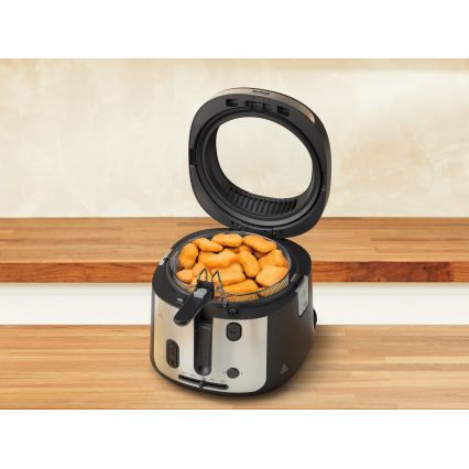 Tefal - Ilmakypsennin 2,1 l FILTRA VISION+ 1900W/230V