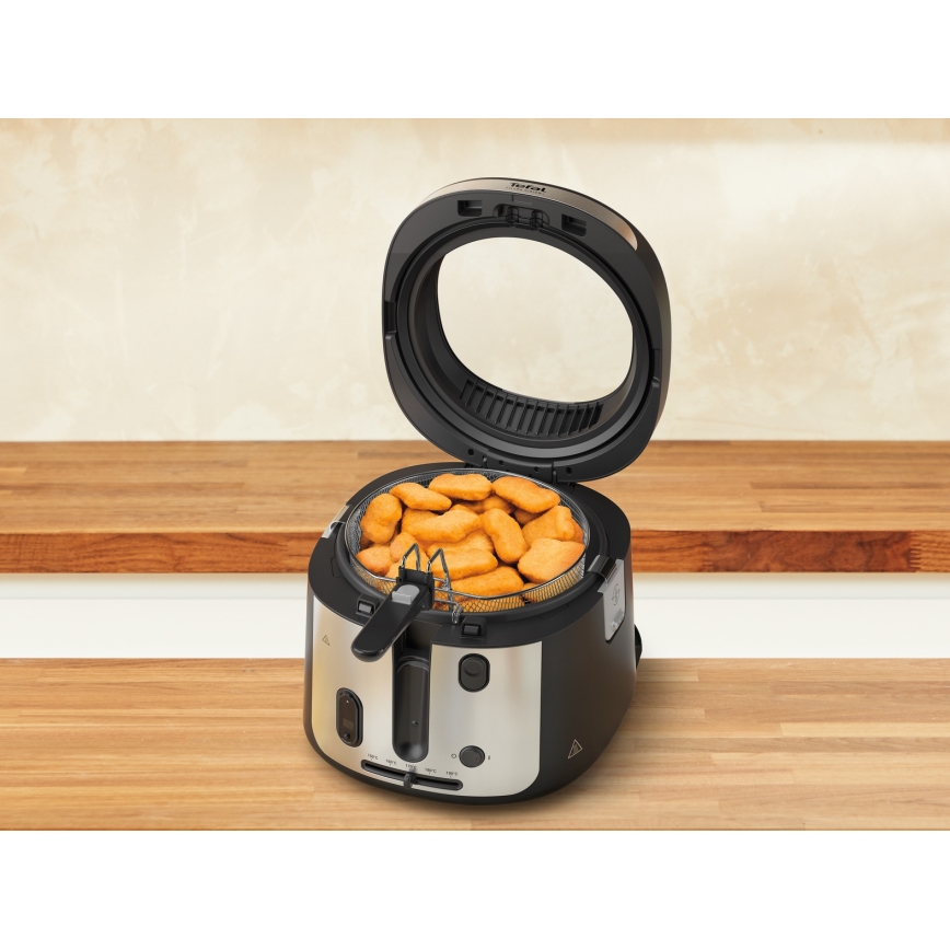 Tefal - Ilmakypsennin 2,1 l FILTRA VISION+ 1900W/230V