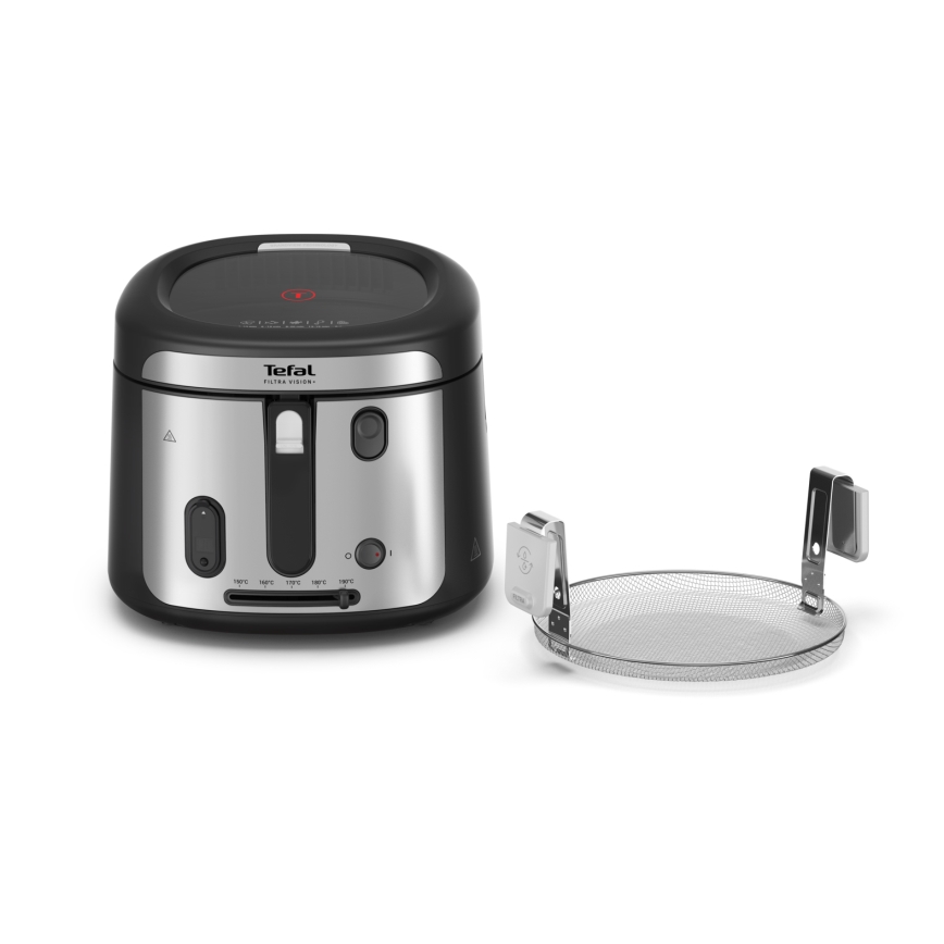 Tefal - Ilmakypsennin 2,1 l FILTRA VISION+ 1900W/230V