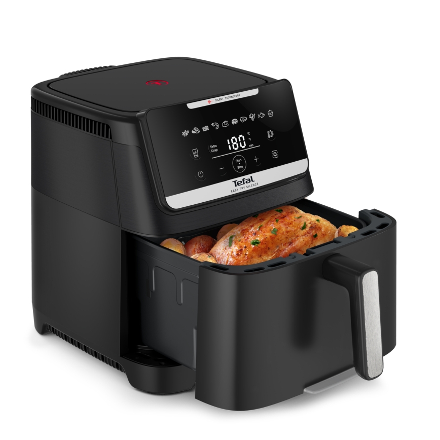 Tefal - Ilmakypsennin 7 l EASY FRY SILENCE 1800W/230V