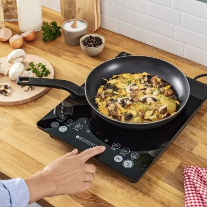 Tefal - Induktiokeitin EVERYDAY SLIM 2100W/230V musta