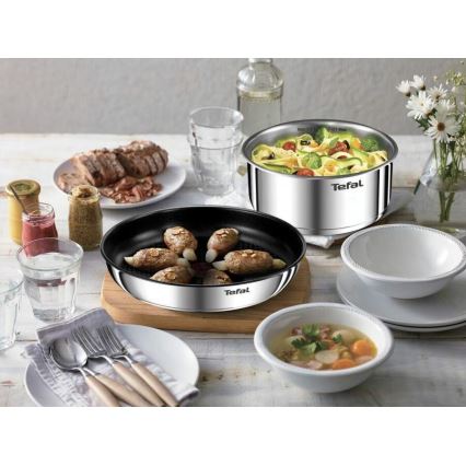 Tefal - 5-osainen INGENIO EMOTION ruostumattoman teräksen astiasarja