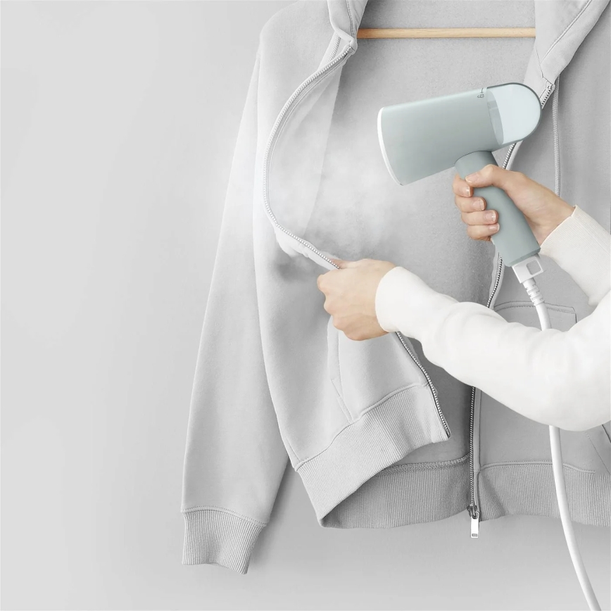 Tefal - Kädessä pidettävä vaatteiden höyrystin ORIGIN TRAVEL vihreä