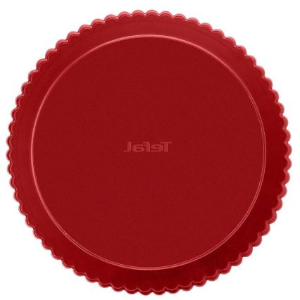Tefal - Kakkumuotti irrotettavalla pohjalla DELIBAKE 28 cm punainen