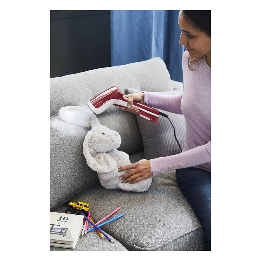 Tefal - Käsikäyttöinen vaatehöyrystin ACCESS STEAM FIRST 1300W/230V, viininpunainen