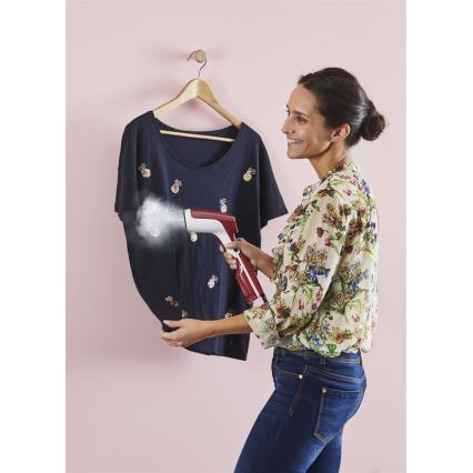 Tefal - Käsikäyttöinen vaatehöyrystin ACCESS STEAM FIRST 1300W/230V, viininpunainen