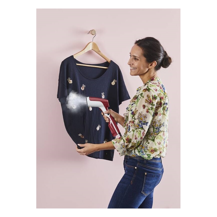 Tefal - Käsikäyttöinen vaatehöyrystin ACCESS STEAM FIRST 1300W/230V, viininpunainen