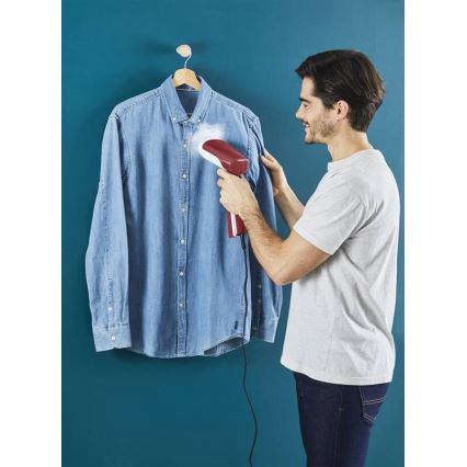 Tefal - Käsikäyttöinen vaatehöyrystin ACCESS STEAM FIRST 1300W/230V, viininpunainen