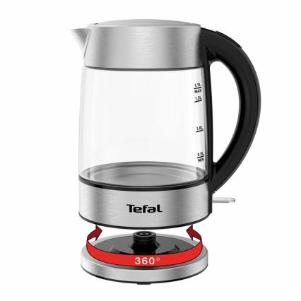 Tefal - Kattila GLASS 1,7 l  2200W/230V mattakromi