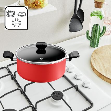 Tefal - Kattila kannella EASY START 24 cm