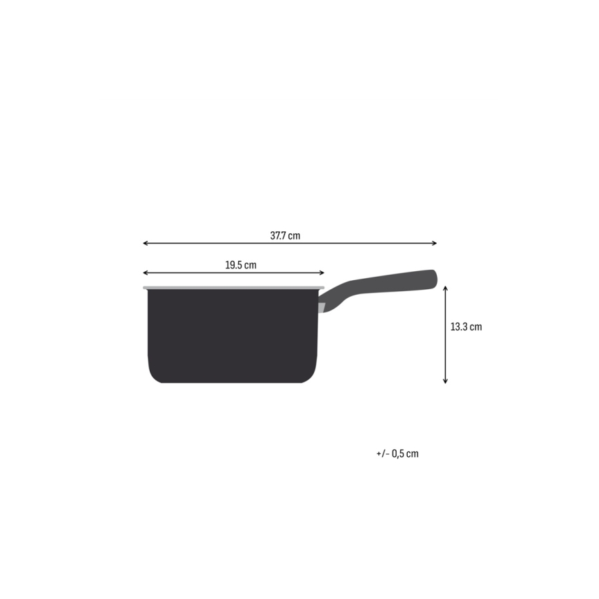 Tefal - Kattila kannella EXTREME 18 cm