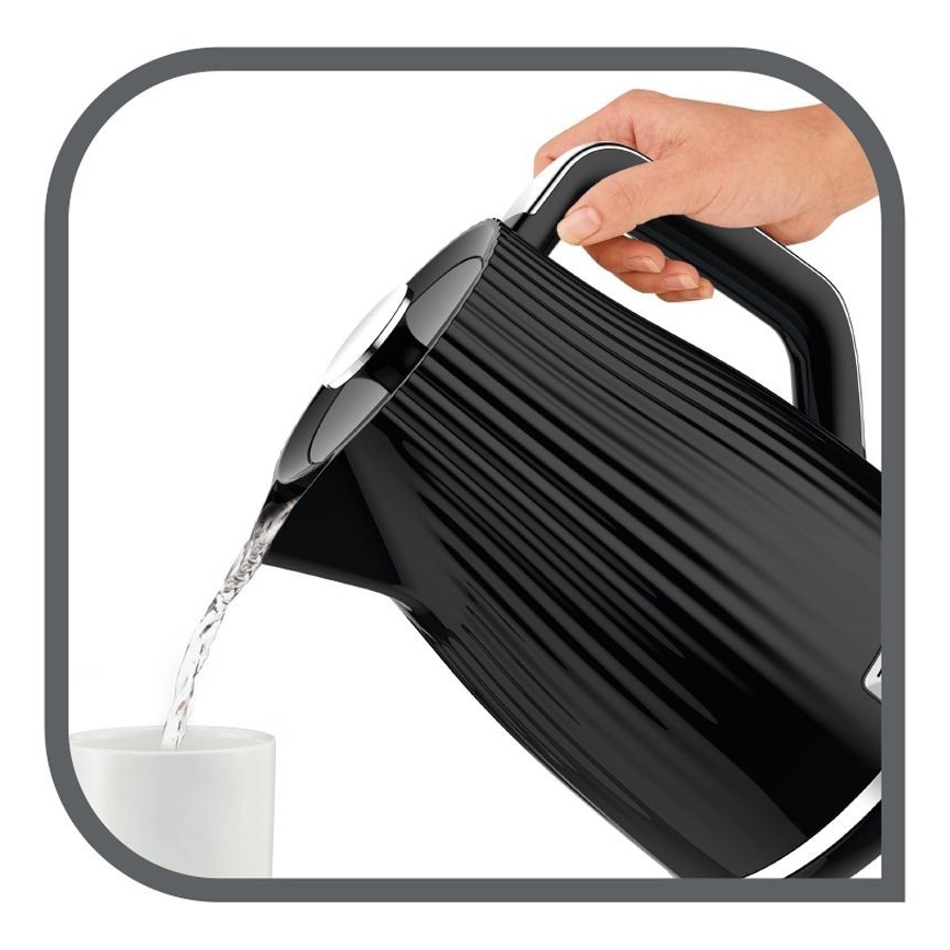 Tefal - Kattila LOFT 1,7 l 2400W/230V musta