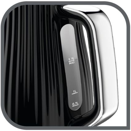 Tefal - Kattila LOFT 1,7 l 2400W/230V musta