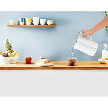 Tefal - Kattila SENSE 1,5 l 1800W/230V valkoinen